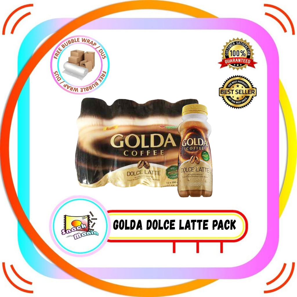 

Golda Kopi Coffee Dolce Latte Bottle 200 ml x 12 pcs DUS