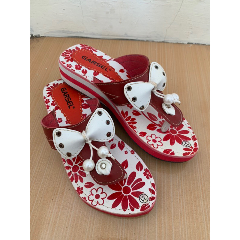Sandal Anak Perempuan remaja  / Sandal Wedges Anak tanggung