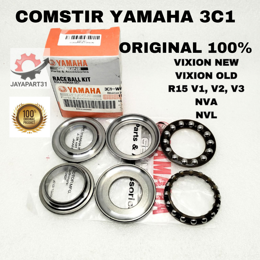 KOMSTIR COMSTIR YAMAHA 3C1 ASLI ORIGINAL 100% YGP VIXION NEW, OLD, NVA, NVL, R15 V1, V2, V3