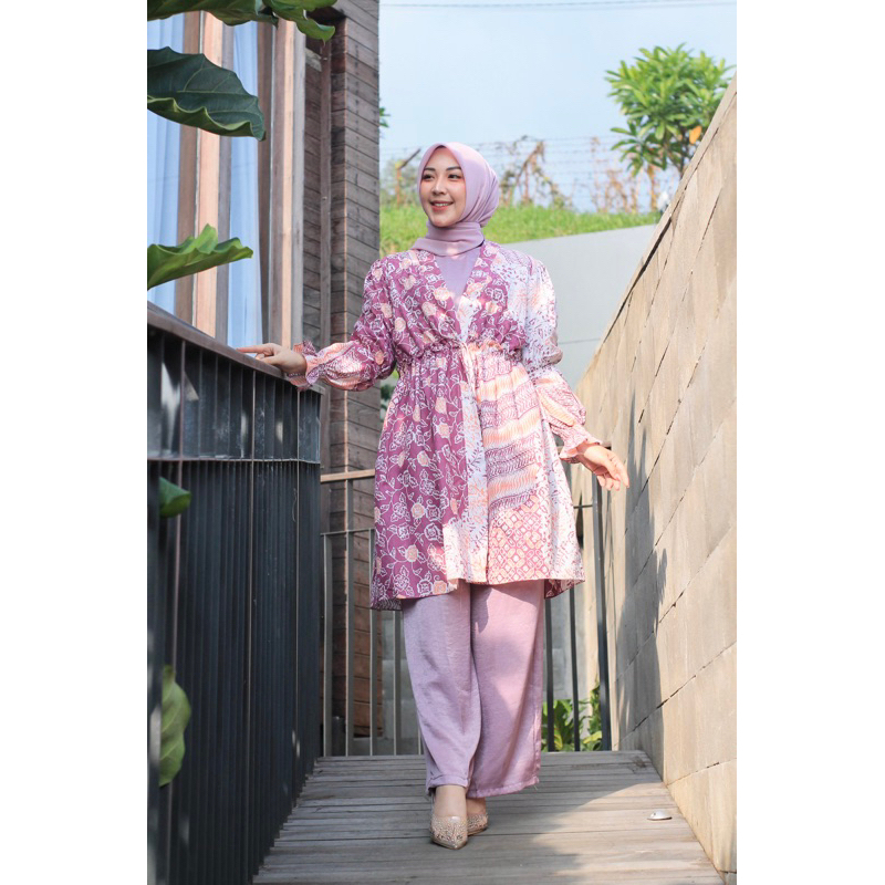 SET CELANA BATIK DOBI PREMIUM | SET KULOT KONDANGAN