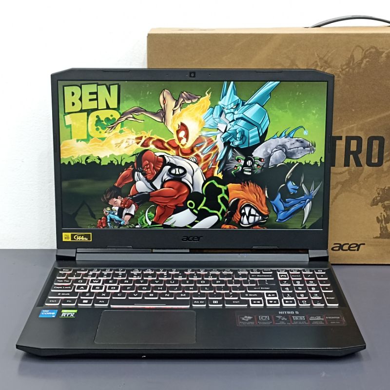 LAPTOP GAMING ACER NITRO 5 INTEL CORE I5-11400H 8GB SSD 512GB RTX 3050
