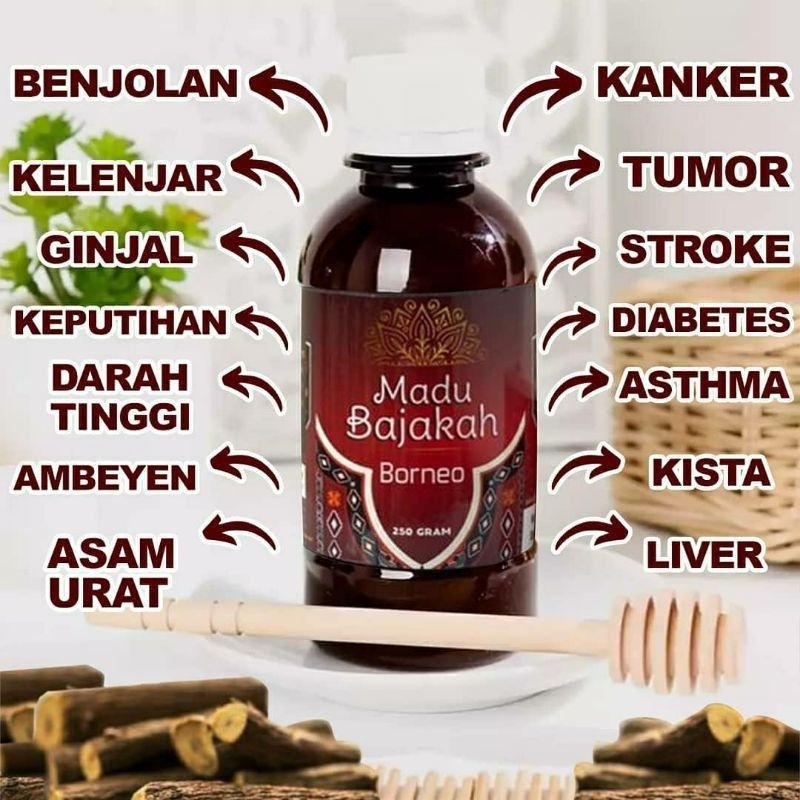

MADU BAJAKAH BORNEO 250 GR