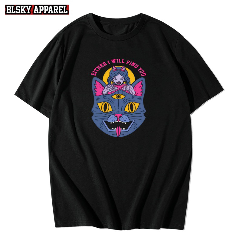 BLSKY Tshirt Oversize monster cat | KS | 12