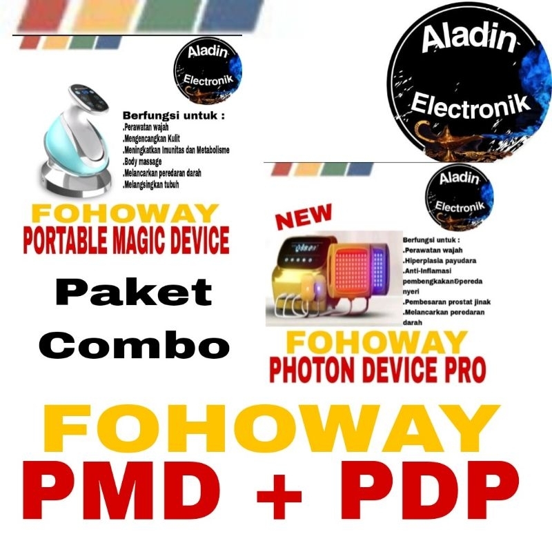 Paket Combo Fohoway Portable Magic Device + Photon Device Pro