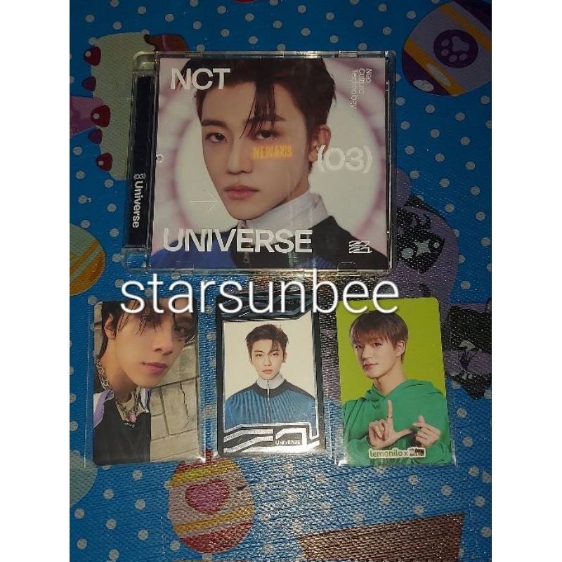 Jewel Case NCT Universe Jaemin ver + Pc Lemonilo Jeno
