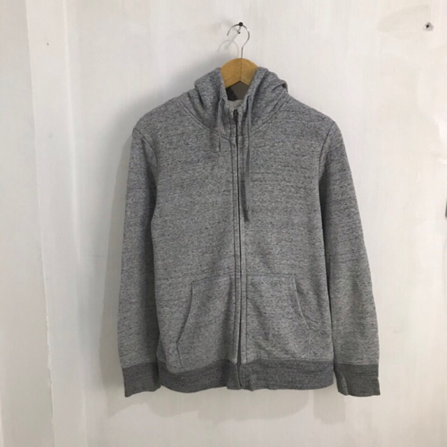 ziip hoodie uniqlo second original