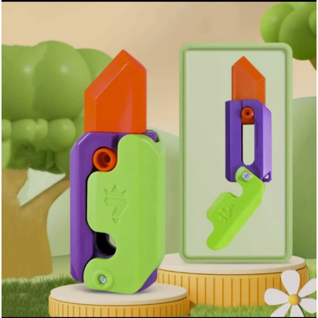 Mainan pisau wortel gravitasi . Gravity Knife Toy gravity carrot knife