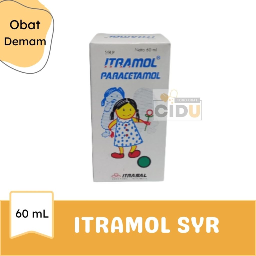 ITRAMOL PARACETAMOL SIRUP 60 ML Obat demam anak