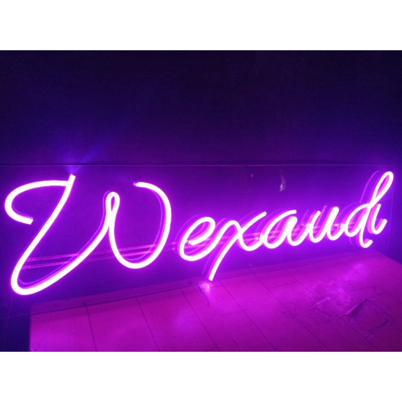 Custom Lampu/ Neon Flex/ Lampu Hiasan Kamar/ Lampu Kerja