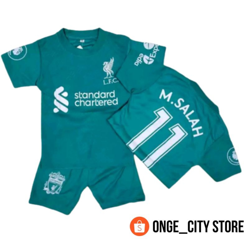 stelan Jersey bola anak-anak Liverpool terbaru murah meriah diskon kakak