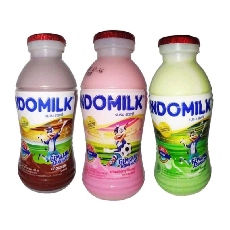 

SUSU INDOMILK BOTOL // SUSU SEGAR // 190 ML