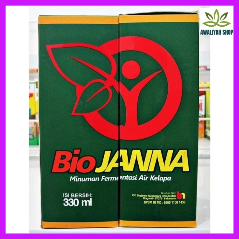 

BIO JANNA | BIOJANNA Minuman Probiotik Fermentasi Air Kelapa | BIOJANNA(BPOM)