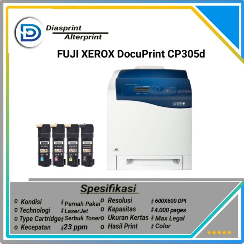 Printer Fuji Xerox DocuPrint CP305d 