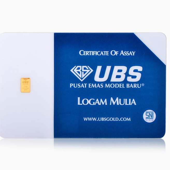 PAYLATER LM EMAS UBS 0.1 gram, LOGAM MULIA TERBARU