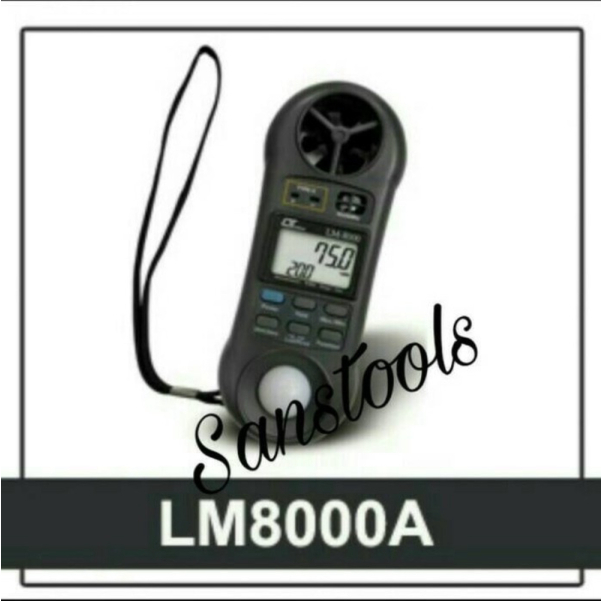 

Lutron LM8000A 4 in 1 anemometer lux light meter hummidity LM8000 Ori Limited