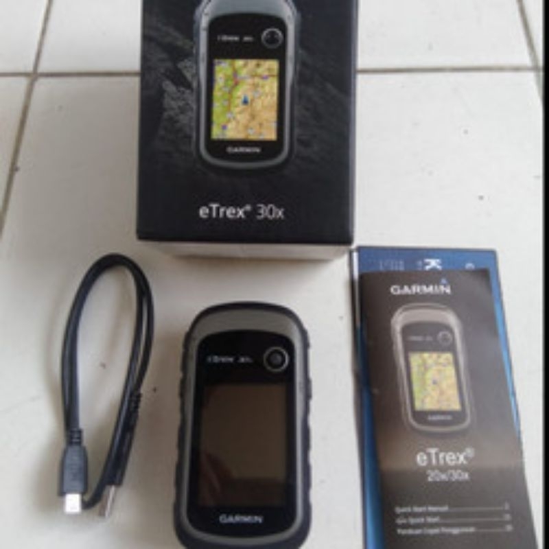 GPS garmin Etrex 30 bekas bergaransi