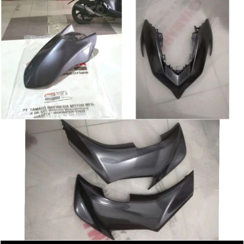 PAKET BODY HALUS BAGIAN DEPAN NEW AEROX 155 CONNECTED ORIGINAL YAMAHA YGP