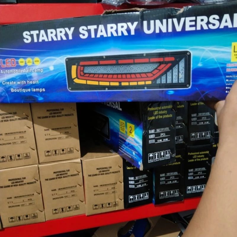 Lampu StopLamp Truk 24 Volt Starry Stop Lamp Lampu Rem Belakang Truk Truck Sepasang