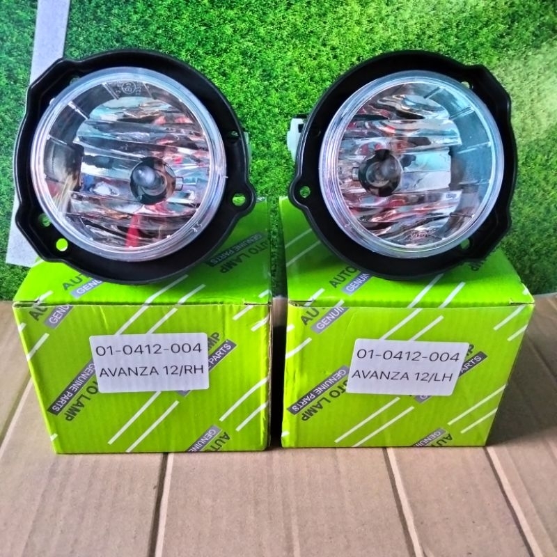 foglamp lampu kabut all new Avanza, Calya, Sigra, Agya, Ayla original plus bohlam