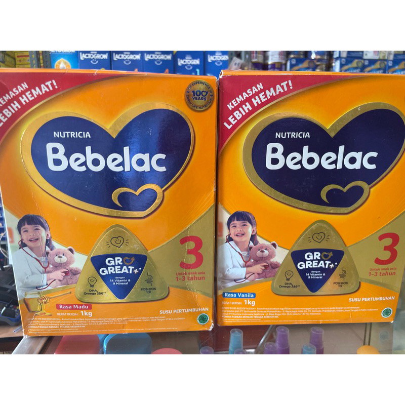BEBELAC 3 1KG MADU/VANILA