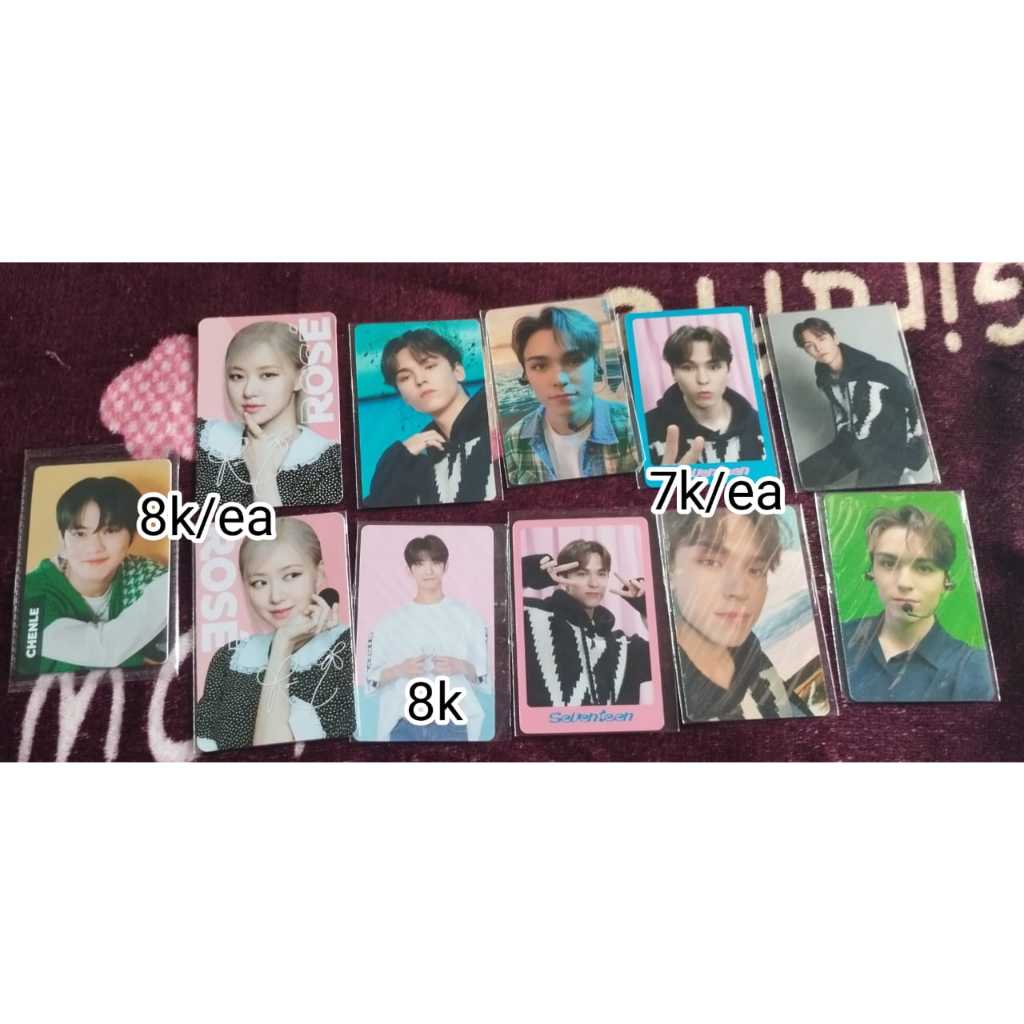 WTS PC Seventeen, Blackpink, NCT dream