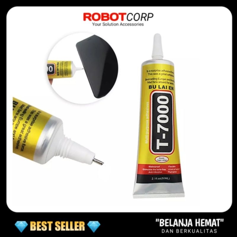 

LEM TOUCHSCREEN T7000 15ML - LEM LCD HP T-7000 CAIRAN HITAM