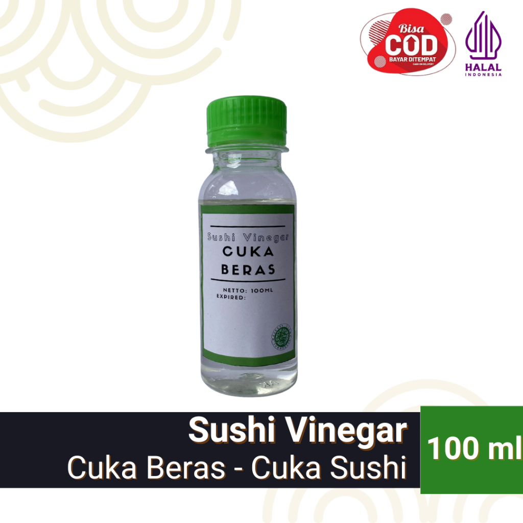 

Cuka Beras 100ml - Cuka Sushi - Sushi Vinegar Halal