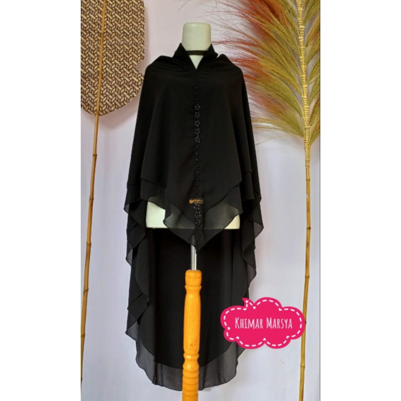 jilbab khimar syar'i ceruty babydoll 2lapis