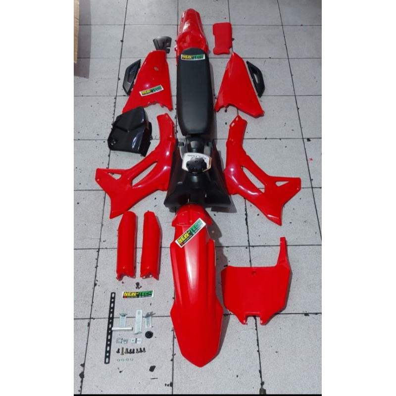 BODY SET CRF 450 HRV PNP CRF 150 WARNA MERAH