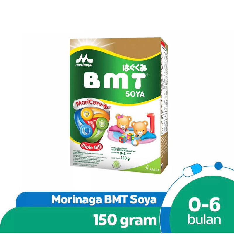 Morinaga BMT Soya 0-6 bulan (150g)