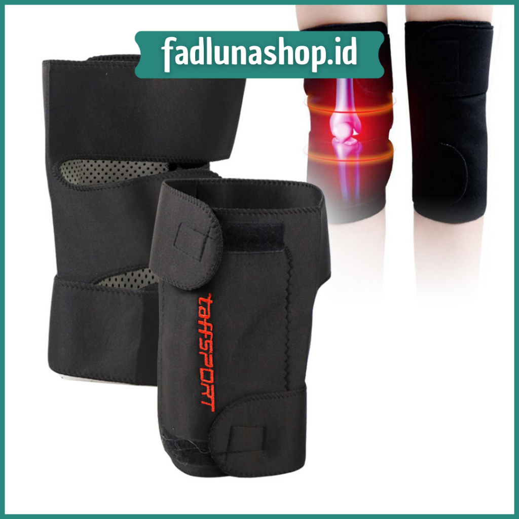 Sabuk Korset Deker Lutut Kaki Terapi Kesehatan Kneepad Pelindung Lutut Terapi Magnetik Knee Pad Pria