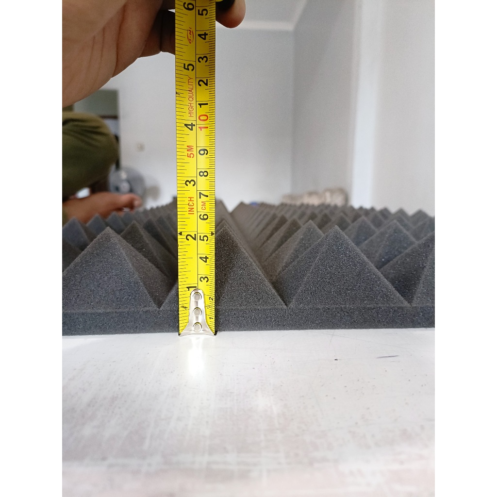Busa Peredam Suara Studio - Busa Pyramid Acoustik Foam Peredam Ruangan