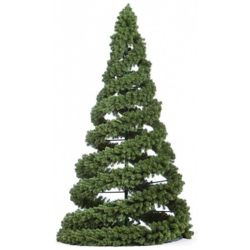 rangka pohon natal Mini, pohon natal, standing pohon
