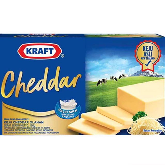 

KEJU KRAFT CHEDDAR 150gr