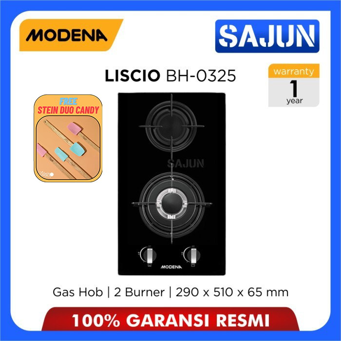 Modena - Built In Gas Hob BH-0325 - Kompor Gas Tanam LISCIO BH0325