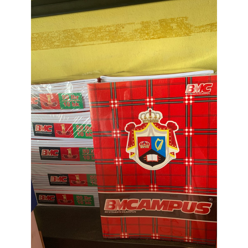 

Buku tulis BMC Campus 50 isi 10