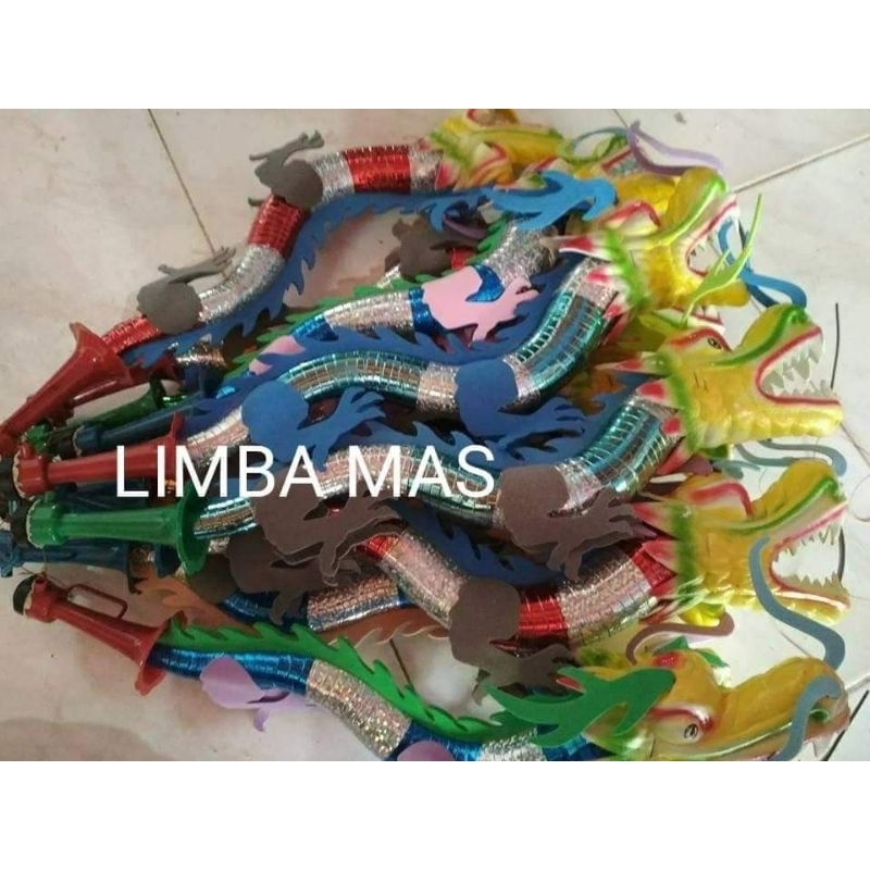 TEROMPET NAGA KERTAS GROSIR ISI 20 PCS // GROSIR TEROMPET TAHUN BARU // GROSIR TEROMPET KERTAS // TE
