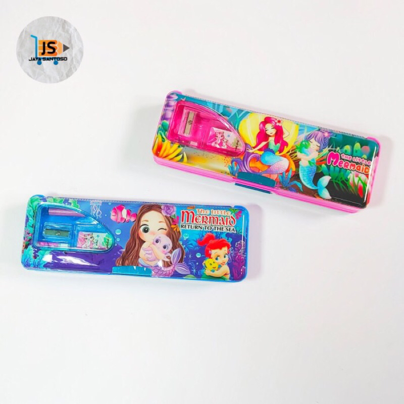 

Tempat Kotak Pensil set karakter Mermaid / kotak pensil Set Murah / Stationery Set Fancy Murah