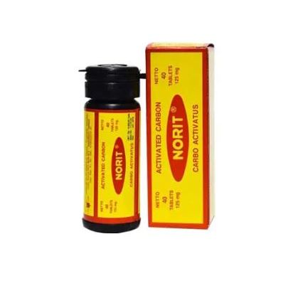 

NORIT Cap Lang Obat Diare Mencret Karbon Aktif Hitam