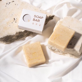 Sabun Rice & Milk OURAQILA (Sabun Natural Beras Putih, Susu Kambing & Gandum)