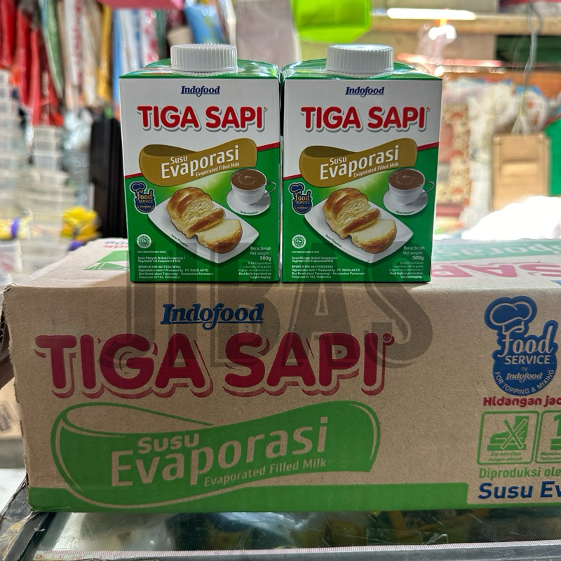 

Tiga Sapi Susu EVAPORASI 500gr