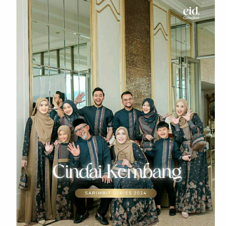 (CINDAI-1) FREE LUXURY BAG & HADIAH TAMBAHAN - ORI KAZAMI - READY ❗️SARIMBIT CINDAI KEMBANG KAZAMI S