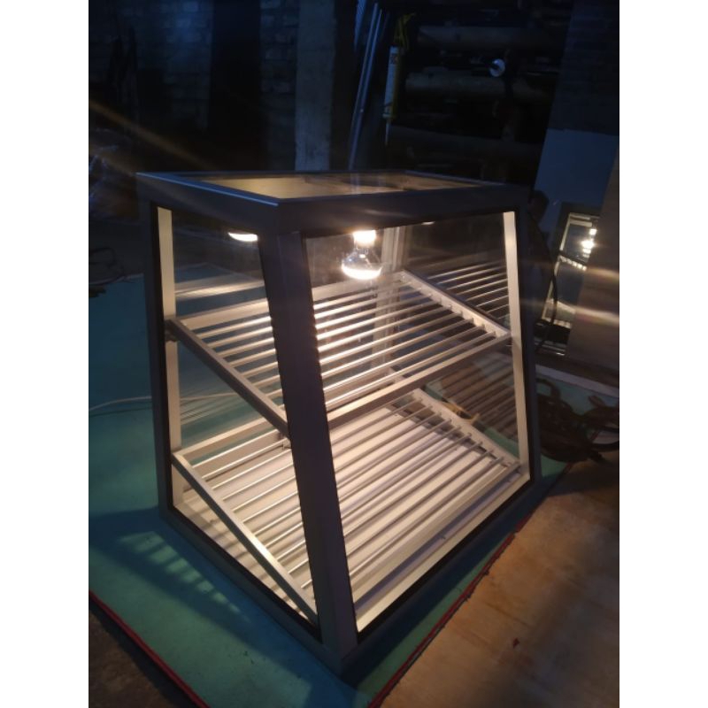 Etalase fried chicken etalase jualan chicken crispy