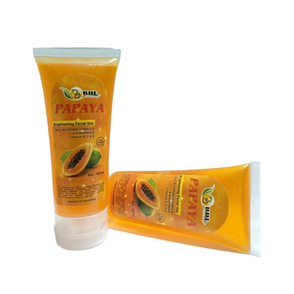 PAPAYA BRIGHTENING FACIAL GEL / Sabun Cair Gel