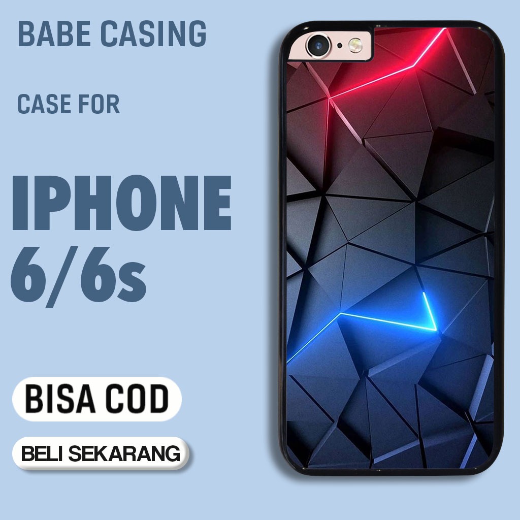case hp iphone 6 6s terbaru aesthetic abstrak kubik art streetwear cute keren cowok lucu casing hp c