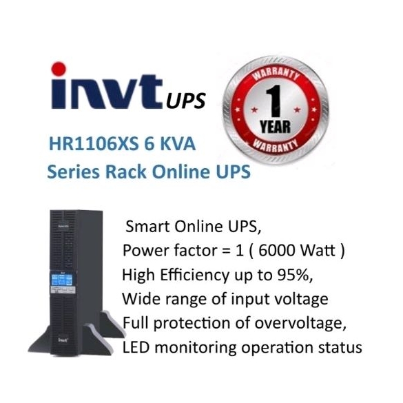 Smart Online UPS INVT 6000 VA / UPS Rackmount 6 KVA