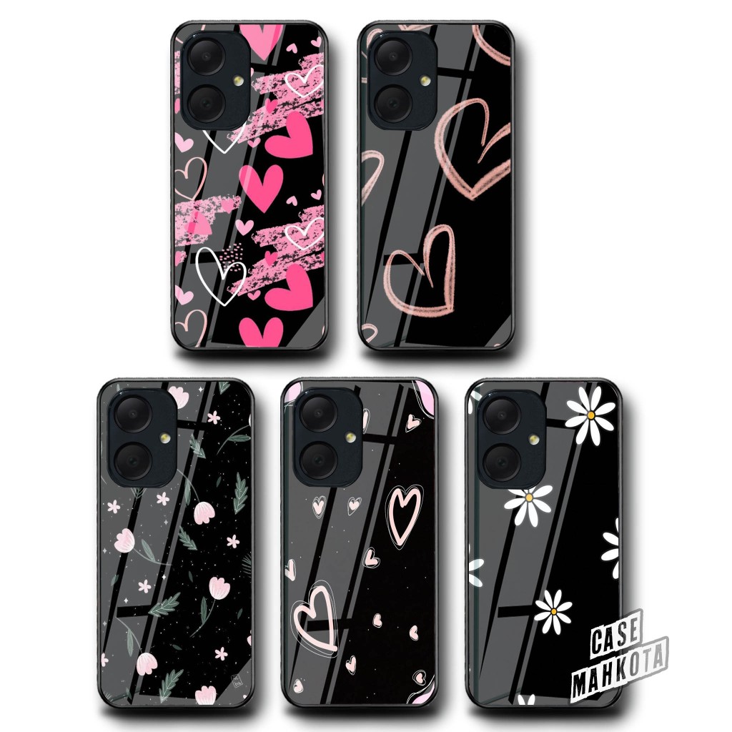 Case Kaca Samsung A05 A05s - Casing Hp Samsung A05 A05s - Softcase Kaca Glossy Samsung AO5 A05s - Ca