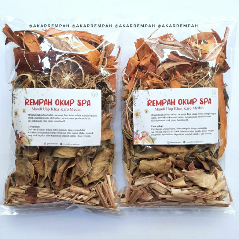 Akarrempah Rempah Tradisional Okup SPA Mandi Uap Karo Medan / Perawatan Kecantikan Isikeranjangmu