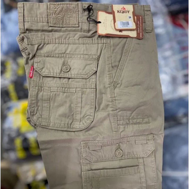 celana cargo/gunung kendy pendek pria