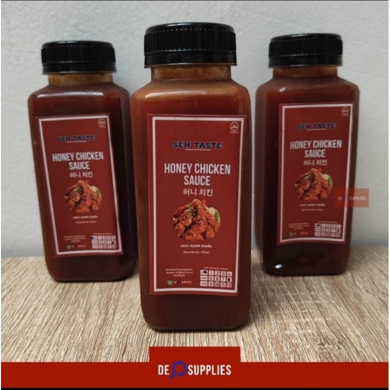 

Honey Chicken Sauce Sentaste 250ml - Saus Ayam Madu Garlic Korea Halal